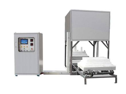 1200℃升降式雙推車鐘罩爐|雙推車升降爐