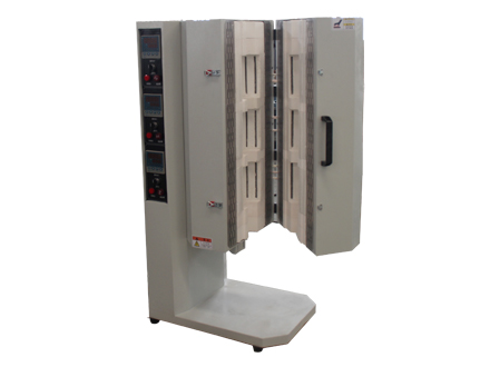  1200度立式開(kāi)啟式管式爐|氣氛立式管式爐